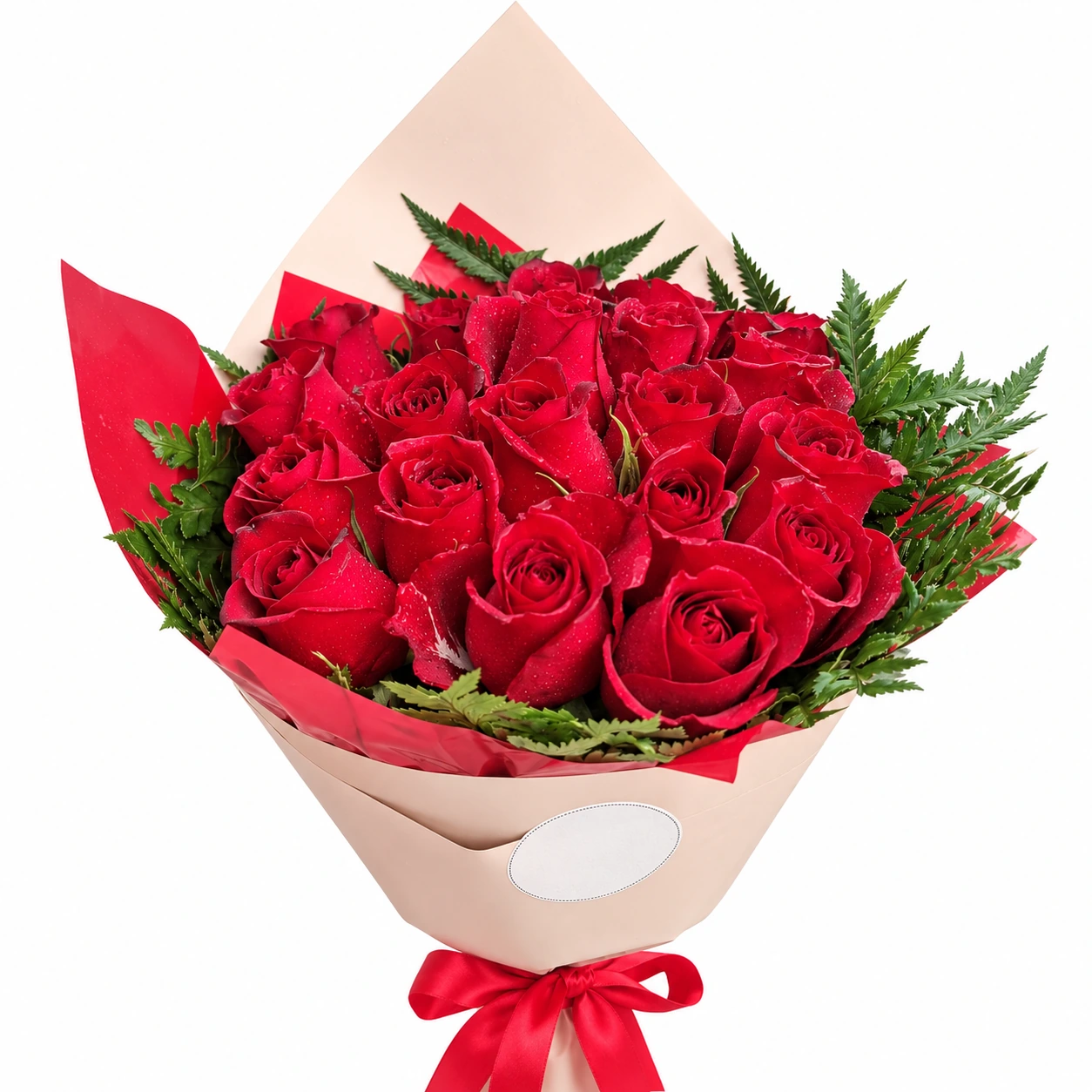Buquê 20 rosas nacionais