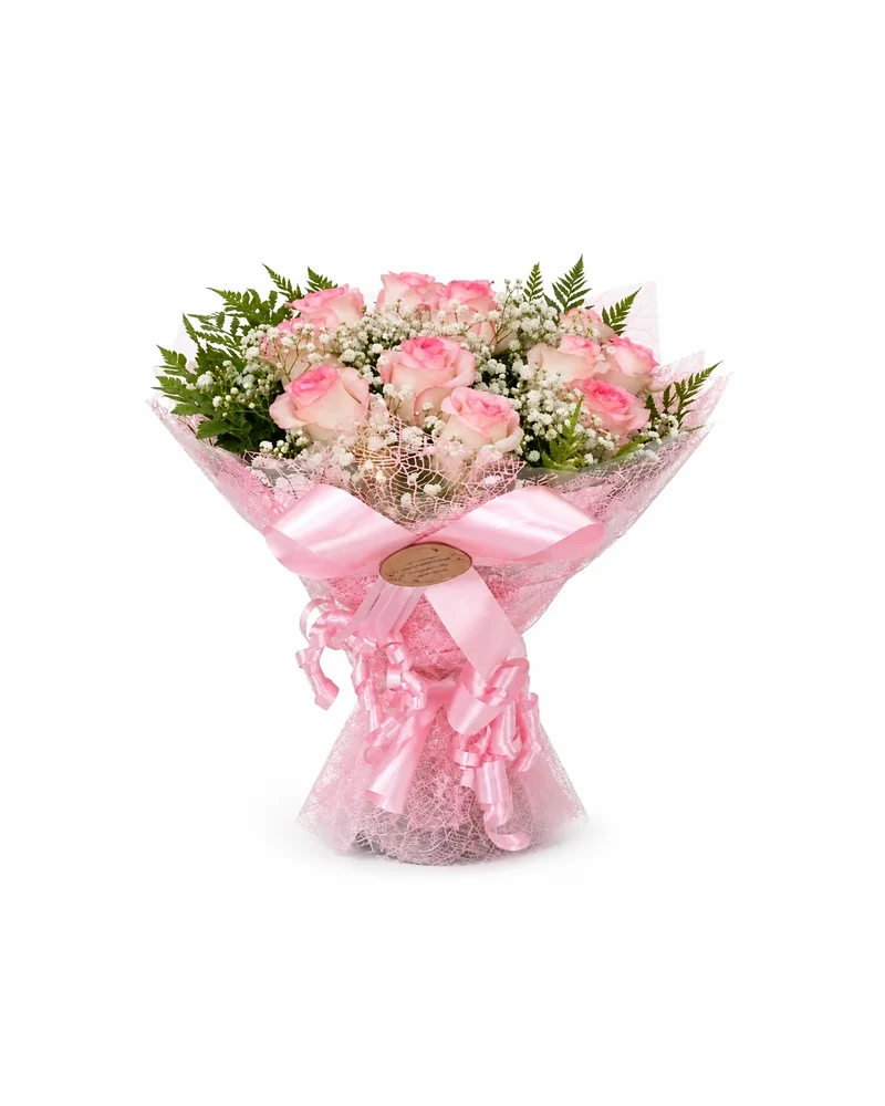 Buquê de Rosas Cor de Rosa